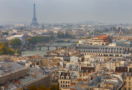 Parisian Skyline View — 200-piece jigsaw puzzle