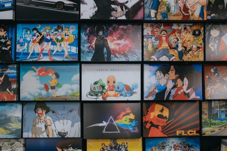 Anime Wall Collage — 400-piece jigsaw puzzle