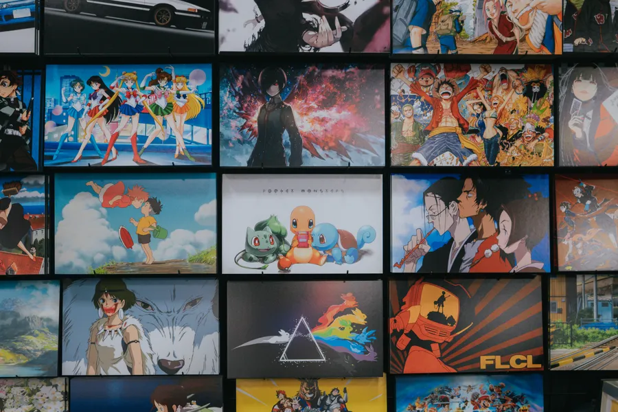 Anime Wall Collage — 400-piece jigsaw puzzle