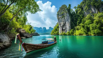 Serene Lagoon Retreat — 100-piece jigsaw puzzle