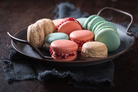 Elegant Macaron Display — 300-piece jigsaw puzzle