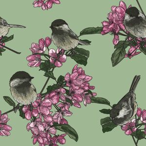Birds and Blossoms — 100-piece jigsaw puzzle