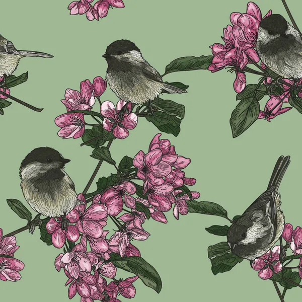 Oiseaux et fleurs — puzzle de 100 pièces