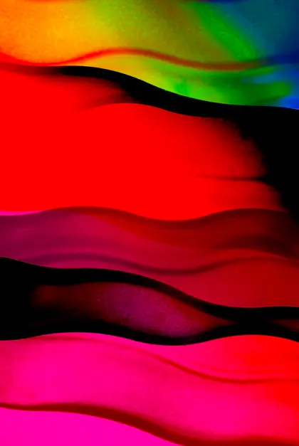 Vibrant Wave Patterns — 150-piece jigsaw puzzle