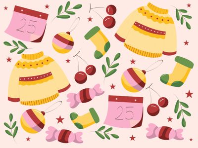 Festive Holiday Collage — 500-piece jigsaw puzzle