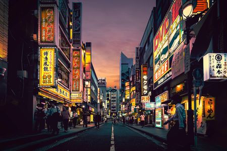 Tokyo Neon Twilight — 500-piece jigsaw puzzle