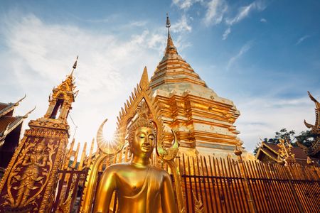 Golden Temple Serenity — 150-piece jigsaw puzzle