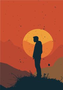 Silhouette at Sunset — 200-piece jigsaw puzzle
