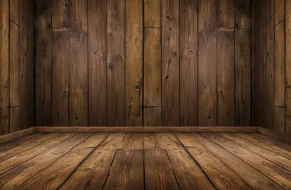Rustic Wooden Room — 64-piece jigsaw puzzle