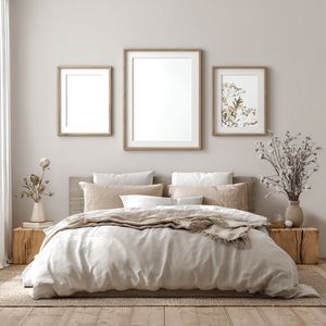 Serene Minimalist Bedroom — 400-piece jigsaw puzzle
