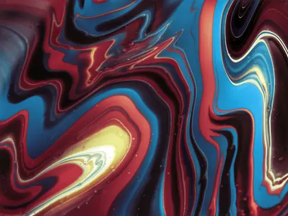 Vibrant Swirl Patterns — 400-piece jigsaw puzzle