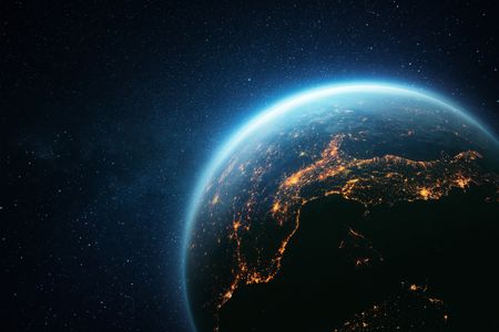 Earth's Night Glow — 150-piece jigsaw puzzle