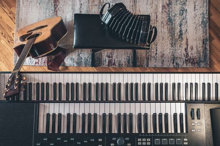 Musical Harmony Corner — 64-piece jigsaw puzzle