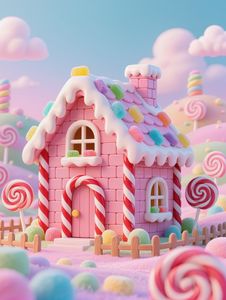 Candyland Cottage — 200-piece jigsaw puzzle