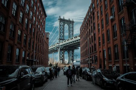 Bridge Between Buildings — 500-piece jigsaw puzzle