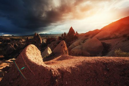 Majestic Desert Sunset — 150-piece jigsaw puzzle