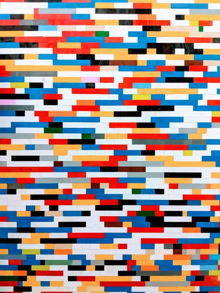 Vibrant Block Mosaic — 100-piece jigsaw puzzle