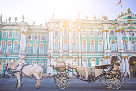 Historic Carriage Ride — 400-piece jigsaw puzzle