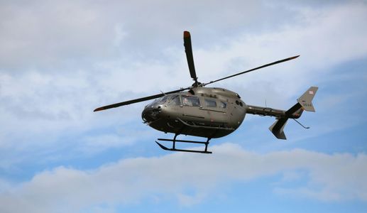 Helicopter in Flight — 300-piece jigsaw puzzle