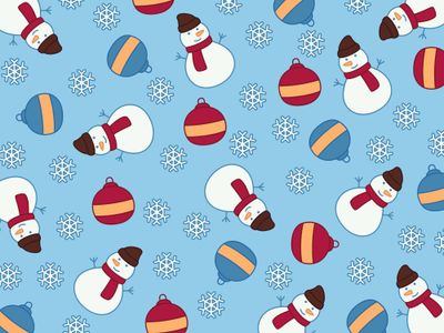 Festive Snowman Pattern — 300-piece jigsaw puzzle