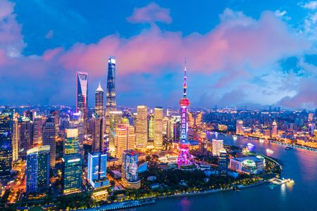 Shanghai Nightscape — 500-piece jigsaw puzzle