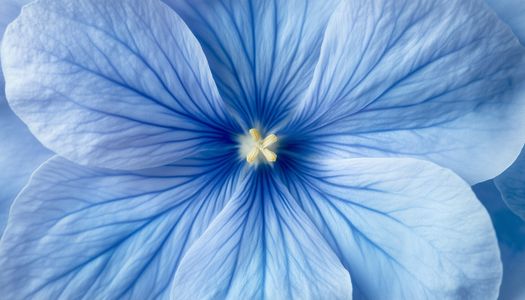 Azure Petal Harmony — 400-piece jigsaw puzzle