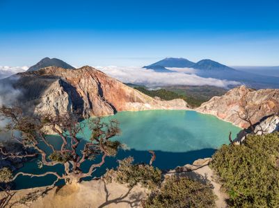Mystical Crater Lake — 500-piece jigsaw puzzle