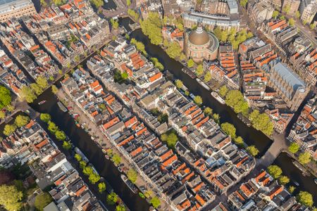 Aerial Canal Cityscape — 150-piece jigsaw puzzle