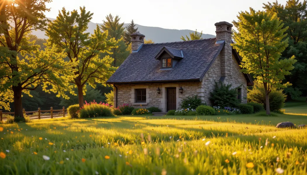 Quiet Countryside Cottage — 300-piece jigsaw puzzle