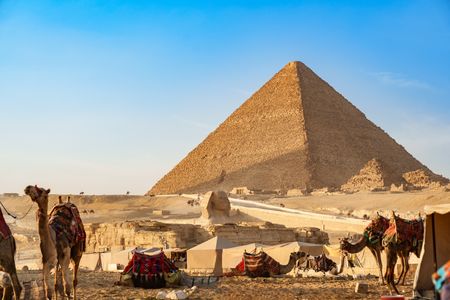 Majestic Pyramid Vista — 150-piece jigsaw puzzle