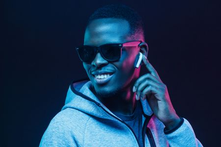 Stylish in Blue Light — 300-piece jigsaw puzzle