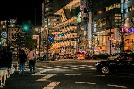 Tokyo Night Streets — 100-piece jigsaw puzzle