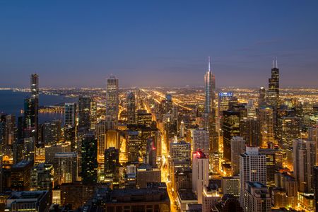 Twilight Cityscape — 200-piece jigsaw puzzle