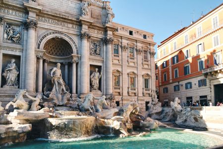 Majestic Trevi Fountain — 150-piece jigsaw puzzle
