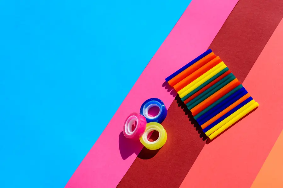 Colorful Art Supplies — 500-piece jigsaw puzzle