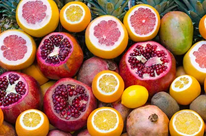 Vibrant Fruit Medley — 400-piece jigsaw puzzle