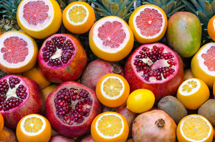 Vibrant Fruit Medley — 400-piece jigsaw puzzle