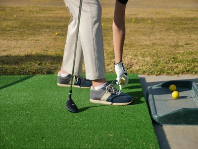 Golf Practice Setup — 300-piece jigsaw puzzle