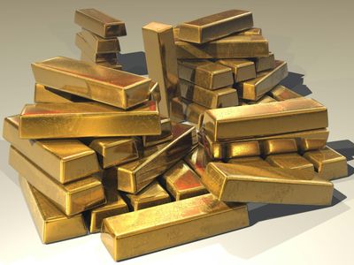 Stack of Gold Bars — 200-piece jigsaw puzzle