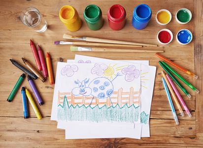 Colorful Art Station — 150-piece jigsaw puzzle