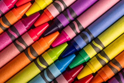 Vibrant Crayon Collection — 300-piece jigsaw puzzle