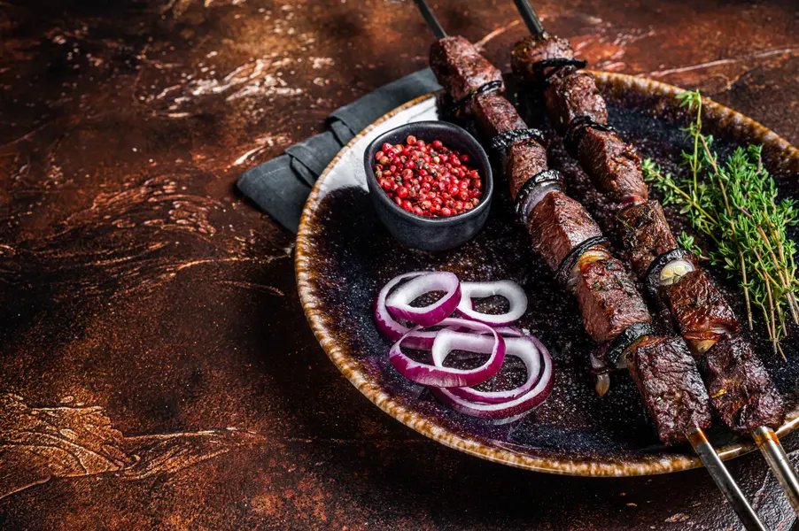 Flavorful Meat Skewers — 200-piece jigsaw puzzle