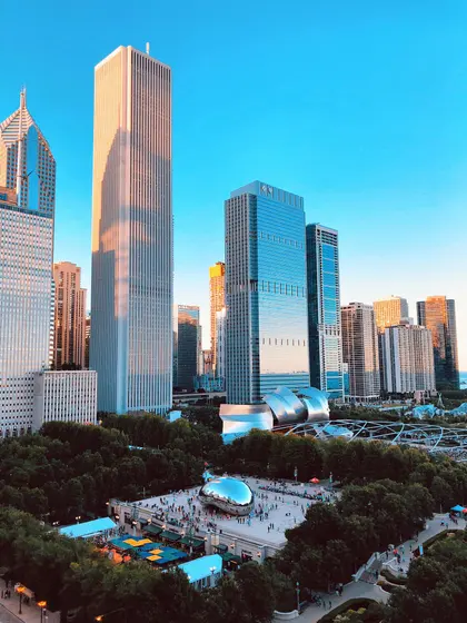 Chicago Skyline Harmony — 400-piece jigsaw puzzle