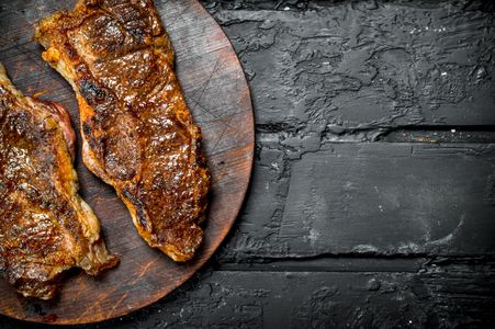 Sizzling Steaks Delight — 200-piece jigsaw puzzle