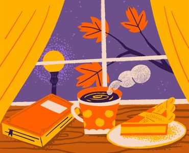 Cozy Autumn Afternoon — 400-piece jigsaw puzzle