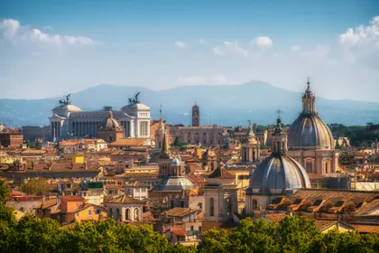 Rooftops of Rome — 400-piece jigsaw puzzle