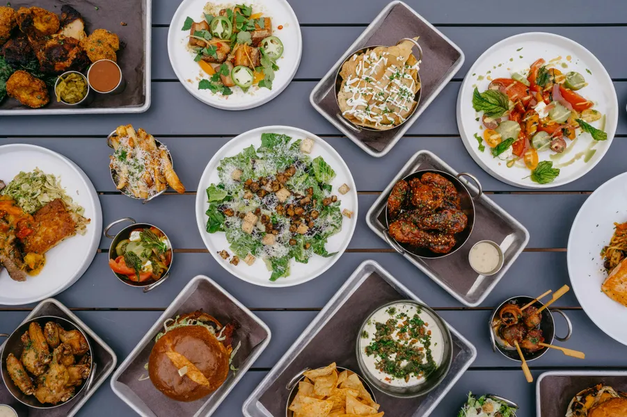 Gourmet Feast Spread — 400-piece jigsaw puzzle