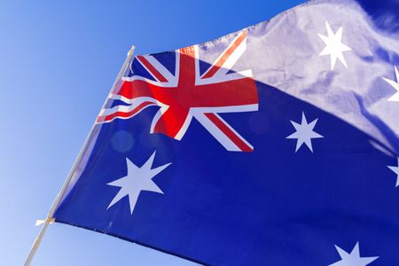 Australian Flag in Breeze — 150-piece jigsaw puzzle