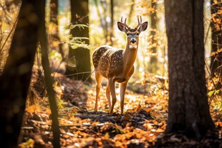 Graceful Forest Deer — 150-piece jigsaw puzzle