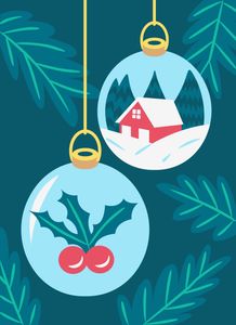Winter Wonderland Ornaments — 100-piece jigsaw puzzle